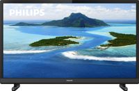Philips 24PHS5507/12 Mini Fernseher LED TV 24 Zoll HD HDMI USB Schwarz