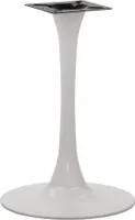 Tischgestell aus Metall SH-9108, für Büro, Hotel, Restaurant, Durchmesser 49 cm, Höhe 73,5 cm, Weiß