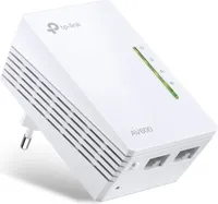 TP-Link TL-WPA4220 AV600 WLAN N300 WiFi Powerline (600Mbit/s Powerline, 300Mbit/s WLAN 2.4GHz, 1-częściowy)