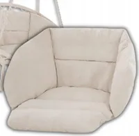 OMNA | Kissen für Gartenschaukel, BEIGE, Nestschaukel, Terrasse, Sessel, Stuhl, Boho-Stil