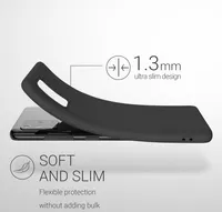 kwmobile Hülle kompatibel mit Samsung Galaxy A51 Hülle - weiches TPU Silikon Case - Cover geeignet für kabelloses Laden - Schwarz matt