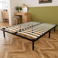 TEENO Lattenrost mit 7 Füßen– Bettgestell, Bettrahme (13 Latten, 140 x 190 cm)
