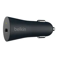 BELKIN QuickCharger 4 + USB-C nabíjačka do auta 27 W, 4 , USB-C na USB-C, čierna