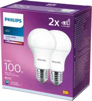 Zestaw 2x E27 13W 2700K 200st 1521lm # Philips =100W BulbWW