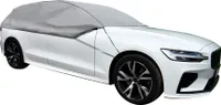 Halbgarage Scheibenschutz Autoabdeckung kompatibel mit Mazda 3 | Scheibenabdeckung