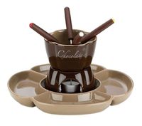 Kela Keuken - Fiore Schokoladenfondue-Set für 3 Personen 250 ml
