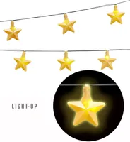 STERNENLICHTERKETTE 2,5 m - 10 Lichter - auf Batterie