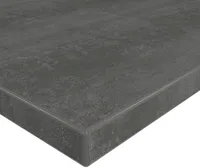 Strukturdekor - Tischplatte Holz Zuschnitt nach Maß Beschichtete Holzdekorplatte in 19mm Stärke - Beton dunkel 50 x 50 cm