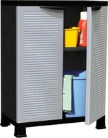 Prolenta Premium Kunststoffschrank 68x39x92 cm