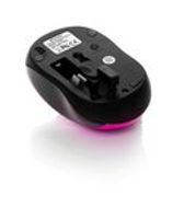 Verbatim Wireless Mouse GO NANO - Maus - optisch - kabellos - RF - kabelloser Empfänger (USB) - Hot Pink