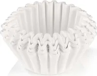 BEEM Original Universal-Korbfiltertüten 100 Stück - 10 Tassen | 90/220mm Papierfilter für Kaffeemaschinen mit Korbfilter