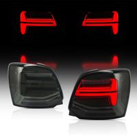 Voll LED Rückleuchten passend für VW Polo 6R 6C 2011-2017 Smoke dynamischer Blinker