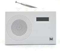 Dual MCR 117 DAB-/UKW Radio mit Akku und Bluetooth, Farbe:Weiß
