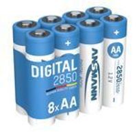 ANSMANN Akku Mignon AA, 8 Stück, 2650 mAh 1,2V Ni-MH