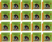 20 x KNOX - Pyramidové svíčky 17/100 - NATUR - balení po 12 ks