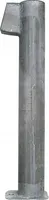Bodenhülse für Rohrpfosten, Stahl, feuerverzinkt, Ø 76mm, Länge 500mm