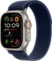 Apple Watch Ultra 2 GPS+ Cellular 49mm Natural Titanium Case with Blue Trail Loop