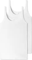 Schiesser 2PACK Trägertop weiss 50