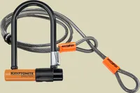 Kryptonite Evolution Mini-7 W/120cm Flex 83x178mm Orange/Black Schloss-Stahlkabel