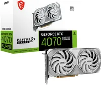 MSI GeForce RTX 4070 SUPER 12G VENTUS 2X WHITE OC