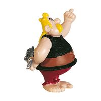 Plastoy Obelix mit Blumenstrauß Asterix Sammelfigur NEU Spielfigur Figur Römer 