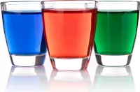 12 Schnapsgläser 2cl spülmaschinenfest - Shotgläser aus klarem Glas mit dickem Boden Gastro Qualität