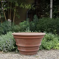 Blumentöpfe terracotta 115x69 cm, Terrakotta vase, Großer terracotta topf