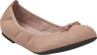 Unisa Ballerina ACOR, Rauleder, Rot, Damen