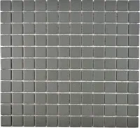 Mosani MOS18-0222-R10, Mosaik, Keramik, Grau, Indoor, Rechteck, 326 mm