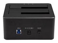 StarTech.com SDOCK2U33V USB 3.2 Gen 1 (3.1 Gen 1) Typ-B Dockingstation für Speicherlaufwerke Schwarz