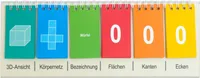 Betzold, Geometriekörperflip, Darstellung, 12 geometrische Körper