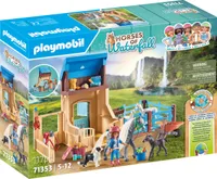 PLAYMOBIL Horses of Waterfall 71353 Amelia & Whisper mit Pferdebox