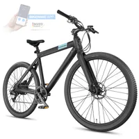 BLUEWHEEL City E-Bike 28" Leichtgewicht I Deutsche Qualitätsmarke | EU-konform E-Fahrrad | Shimano 7 Gänge, 250 W Hinterradmotor für 25 km/h | Elektrofahrrad mit App, integr. Handyhalterung I BUTEO