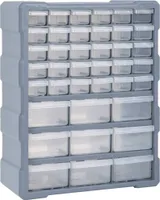 Organizér s 39 zásuvkami 38x16x47 cm
