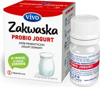 LEBENDE BAKTERIENKULTUREN FÜR PROBIO „ZAKWASKA“ JOGHURT, GLUTENFREI 2 g (2 FLASCHEN) - VIVO