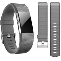 Armband für Fitbit Charge 2 Silikon Ersatz Fitness Armbänder Ersetzbares Sport 
