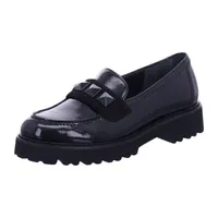 Gabor 35.243 dámske topánky - elegantné slip-on topánky - nízke topánky čierne elegantné NOVINKA