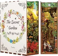 Buch-Ecke Miniaturhaus - Verzauberter Garten - Tonecheer