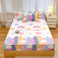 360Home Fleece Spannbetttuch Kinder kuschelig Bettlaken Spannbettlaken rosa 150*200cm