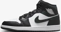Air Jordan 1 Mid SE "Panda" Black/White, Größe: 50,5