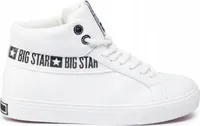 BUTY TRAMPKI damskie BIG STAR EE274356 wysokie 38 biały r.38