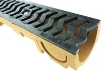 Entwässerungsrinnen ST-100 B-125 Guss 50cm