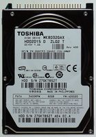 Toshiba  MK8032GAX 80GB IDE/ATA 2,5"