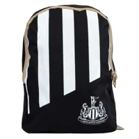 Newcastle United FC - Batoh, pruhovaný TA12093 (jedna veľkosť) (čierna/biela)