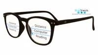 BlueShields von Noci Eyewear YAB215 Jibz Multifokale Computerbrille +1.00 – Schwarz