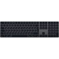 Apple Magic Keyboard, Full-size (100%), Kabellos, Bluetooth, Membran Key Switch, QWERTY, Grau