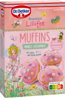 Dr Oetker Princess Lillifee muffinki z różowym lukrem opakowanie 397g