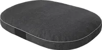 Hundekissen Matratze große Hunde  XL 108 x 85 cm Dunkelgrau ökologische Leinenstoffe