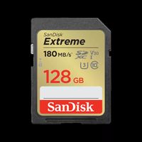 SDXC Extreme 128GB (180/90 MB/s R/W) + 1 Jahr RescuePRO Deluxe (121580) Speicherkarte