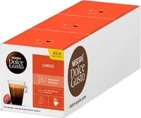 Nescafé Dolce Gusto Lungo Kaffeekapseln (3 x 16 Kapseln)